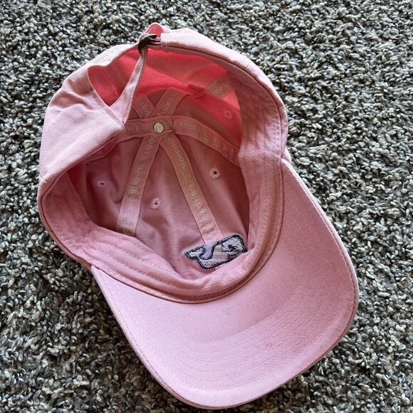Pink Vineyard Vines Cap Preppy Cap, One Size Nautical Hat - Picture 4 of 5